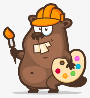 Big Beaver Hero - Cartoon #2170488