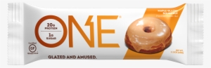 One Bars Maple Glazed Doughnut Protein Bar - One Maple Donut Protein Bar #2170830