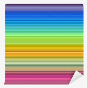 Rainbow Colors Abstract Horizontal Lines Background - Cobalt Blue #2171662