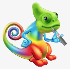 Chameleon, Wild Life, Animal Kingdom, Animal, Zoo, - Chameleon Cartoon #2172140