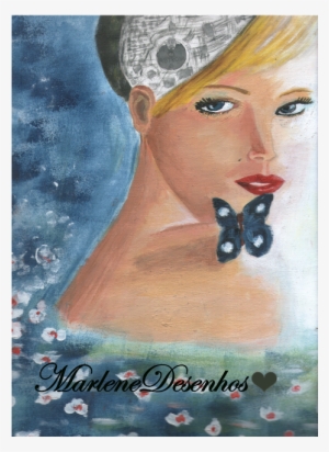 Marlene Fazendo Arte - Painting #2172368