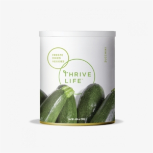 Zucchini - Freeze Dried - Thrive Life: Freeze-dried Spinach - Pantry Can Size #2173391