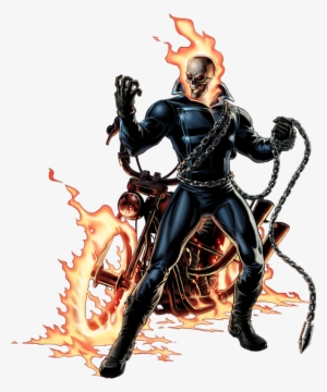 Ghost Rider Right Portrait Art - Avenger Alliance Robbie Reyes #2173767