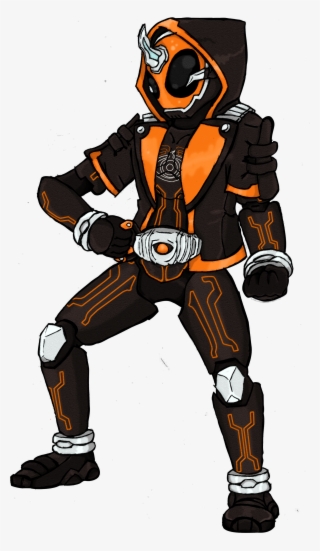 3 Drawing Ghost Rider Clipart Free Library - Kamen Rider Ghost Png #2173830