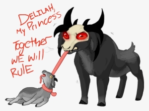 Clipart Goat Cute Anime - Goat Simulator Drawing #2174516