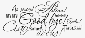 Good-bye - East Of Goodbye: Poems #2175073