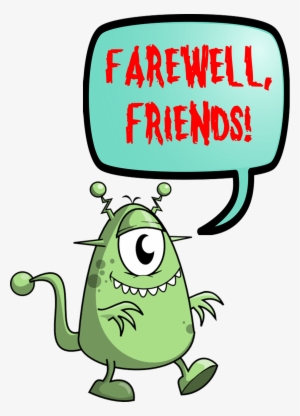 Monster Farewell Friends Clipart - Creating A Dichotomous Key Monsters #2175214