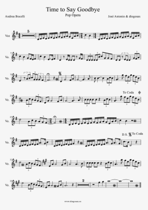 Time To Say Goodbye Voice-1 1,131×1,600 - Partitura Game Of Thrones Viola #2175247