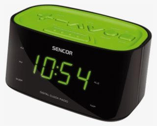More Views - Sencor Src 180 Gn Green Radio Alarm Clock #2175849