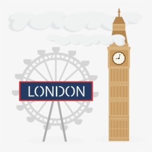 London Set Svg Scrapbook Cut File Cute Clipart Files - London Png Cute #2176087