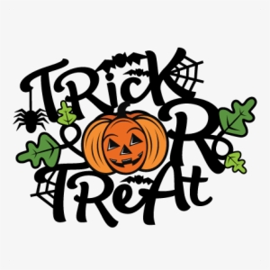 Trick Or Treat Title S Trick Or Treat Png - Trick Or Treat Cute #2176126