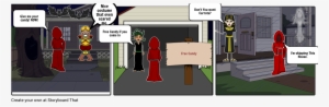 Trick Or Treat - Cartoon #2176475