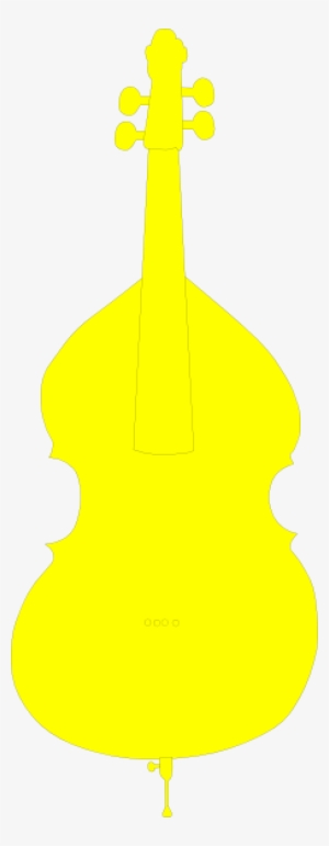 Yellow Cello Clip Art - Yellow Cello #2177137
