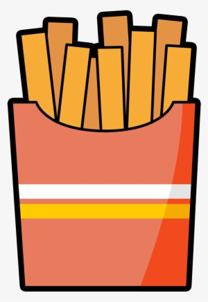 French Fries Clipart - Cartoon French Fries Clipart #2177618