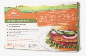 Which Means Our Chickens Are Raised Without Antibiotics - Life Choices Chicken Burgers #2177844