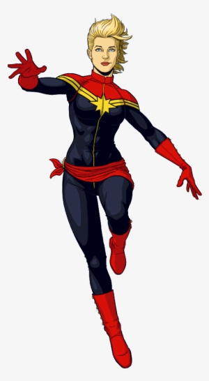 Captain Marvel Carol Png - Captain Marvel Comics Png #2178291