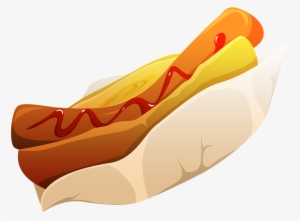 Hot Dog, Fast Food, Food, Sausage, Bun, Mustard, Snack - Hot Dog #2178590