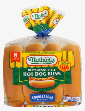 Hot Buns - Nathan's Restaurant Style Hot Dog Buns #2178865