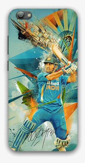 Dhoni Vivo V5 Mobile Case - Ms Dhoni Digital Art #2179304