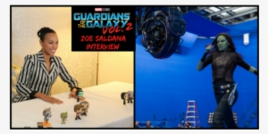 Zoe Saldana Guardians Of The Galaxy Vol 2 Interview - Marvel's Guardians Of The Galaxy Vol. 2 Prelude #2179625