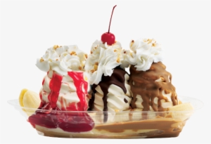 Ice Cream Desserts Png Image With Transparent Background - Soft Ice Cream Sundae #2179871
