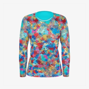 Women Long Sleeve Shirt - Long-sleeved T-shirt #2179983