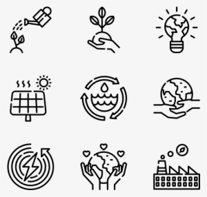 Earth Day - Drone Line Icon #2181021