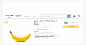 Prime Now - Saba Banana #2181469