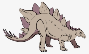 Stegosaurus Tyrannosaurus Dinosaur Drawing Triceratops - Svg Dinosaur #2181571