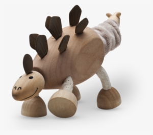 Stegosaurus - Stegosaurus - Anamalz Stegosaurus Wooden Toy #2181752