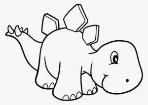 Dinosaurios Animados Para Colorear #2181960