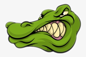 Gator - Crocodile Cartoon Head #2182436