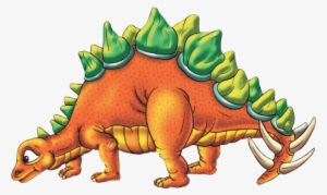 Dinosaur Cute Cartoon Animal Images - Muursticker Dino 1 - 27x16cm - Wall-art.nl #2182870