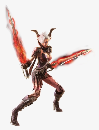 Download For Free Warrior Png In High Resolution - Tera Warrior Castanic Female #2183574