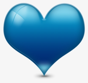 Blue Heart Png Transparent #2183829