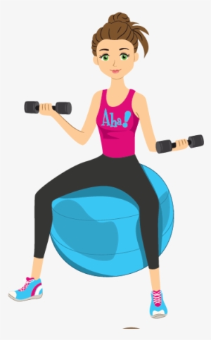 Fitness Cartoon Png Image Download - Exercising Cartoon Images Png #2184167