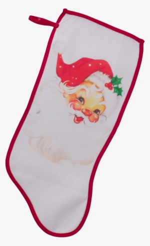 Christmas Santa Stocking - Cartoon #2184293