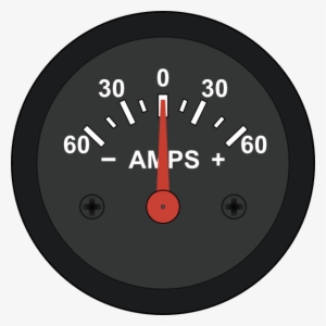 Small - Ampere Meter Vector #2184760