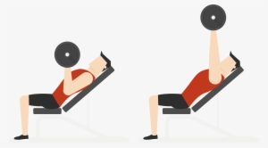 Exercise Bench Clipart Transparent - Gym Vector Png #2185100