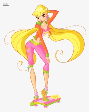 Stella 4 Exercise Full - Winx Club Stella Season 4 #2185139