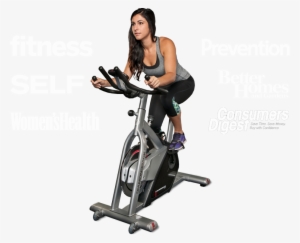 Girl Media Logos - Stationary Bicycle #2185260