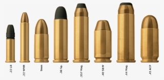 Revolver Bullets Png - Handgun Ammo #2185661