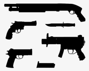 Although Many Weapon Offenses Exist Under Ohio Law, - Weapons Black And White #2186289