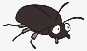 Beetle Transparent Cartoon Vector Library - Beatle Insect Cartoon Png #2186907