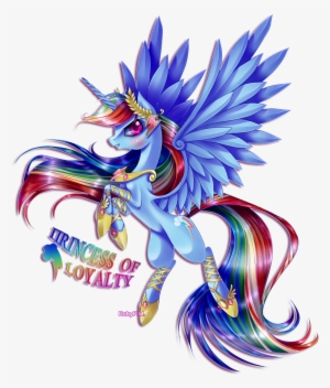 My Little Pony Friendship Is Magic Princess Rainbow - My Little Pony Princess Of Loyalty #2186949