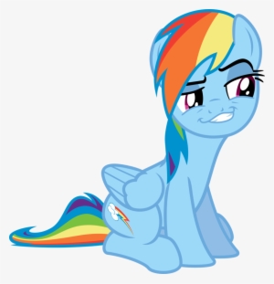 Rainbow Dash Smile Png Banner Black And White Library - Rainbow Dash Best Smile #2186953