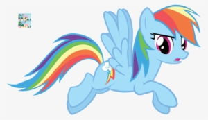 Photo - My Little Pony Rainbow Dash Flying #2186969