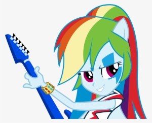 My Little Pony Equestria Girl Rainbow Dash - Rainbow Dash And Fluttershy Rainbow Rocks #2187130