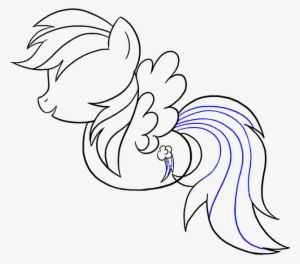 How To Draw My Little Pony Rainbow Dash - Rainbow Dash #2187214