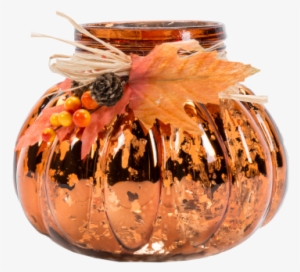 6"d Mercury Glass Pumpkin - Mercury Glass #2187674